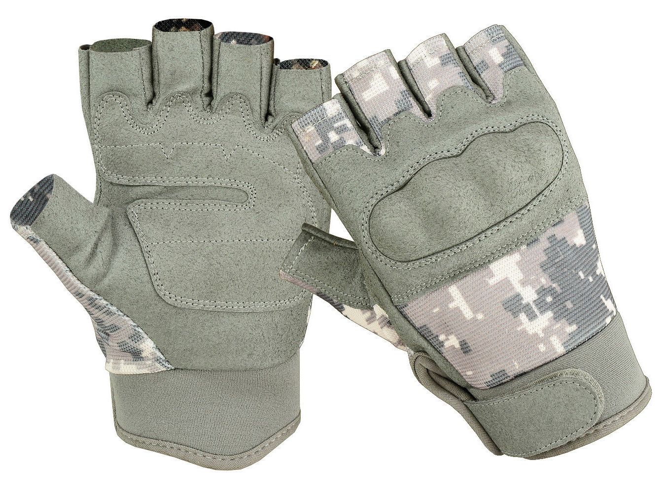By Sportly Medium Tactical Fingerless Gloves 